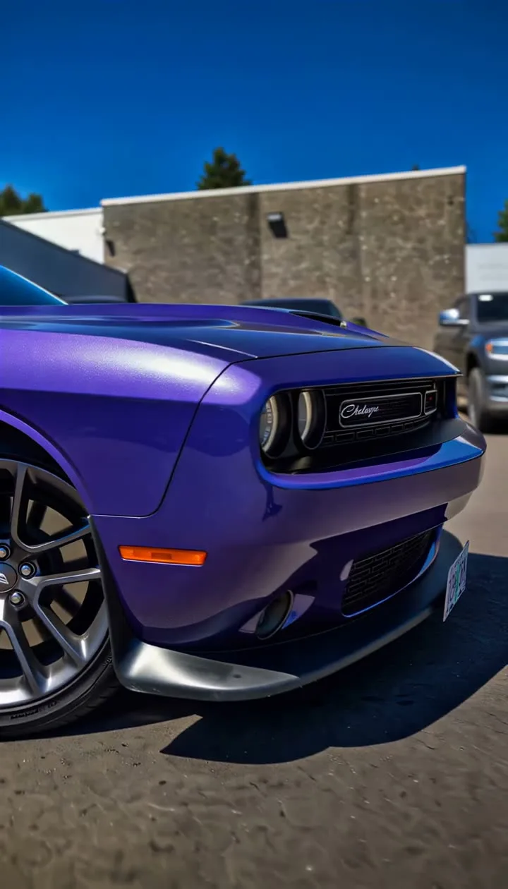Play example: Dodge Challenger, daily video with Enhanced 60fps